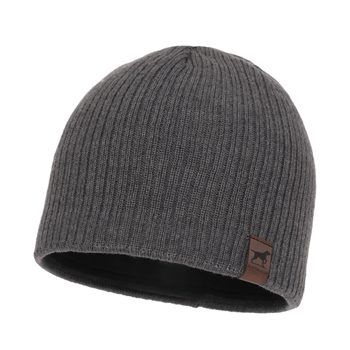 Heren wintermuts, grijs, met merinowol, Bird