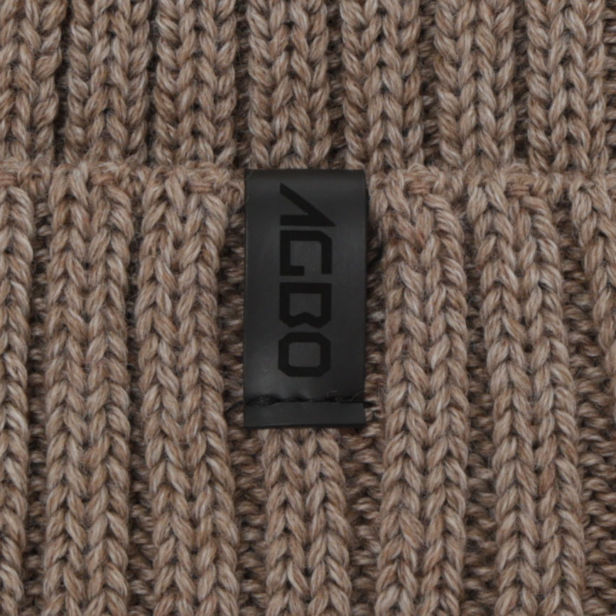 Heren wintermuts, donkerblauw, met merinowol, Tyrol