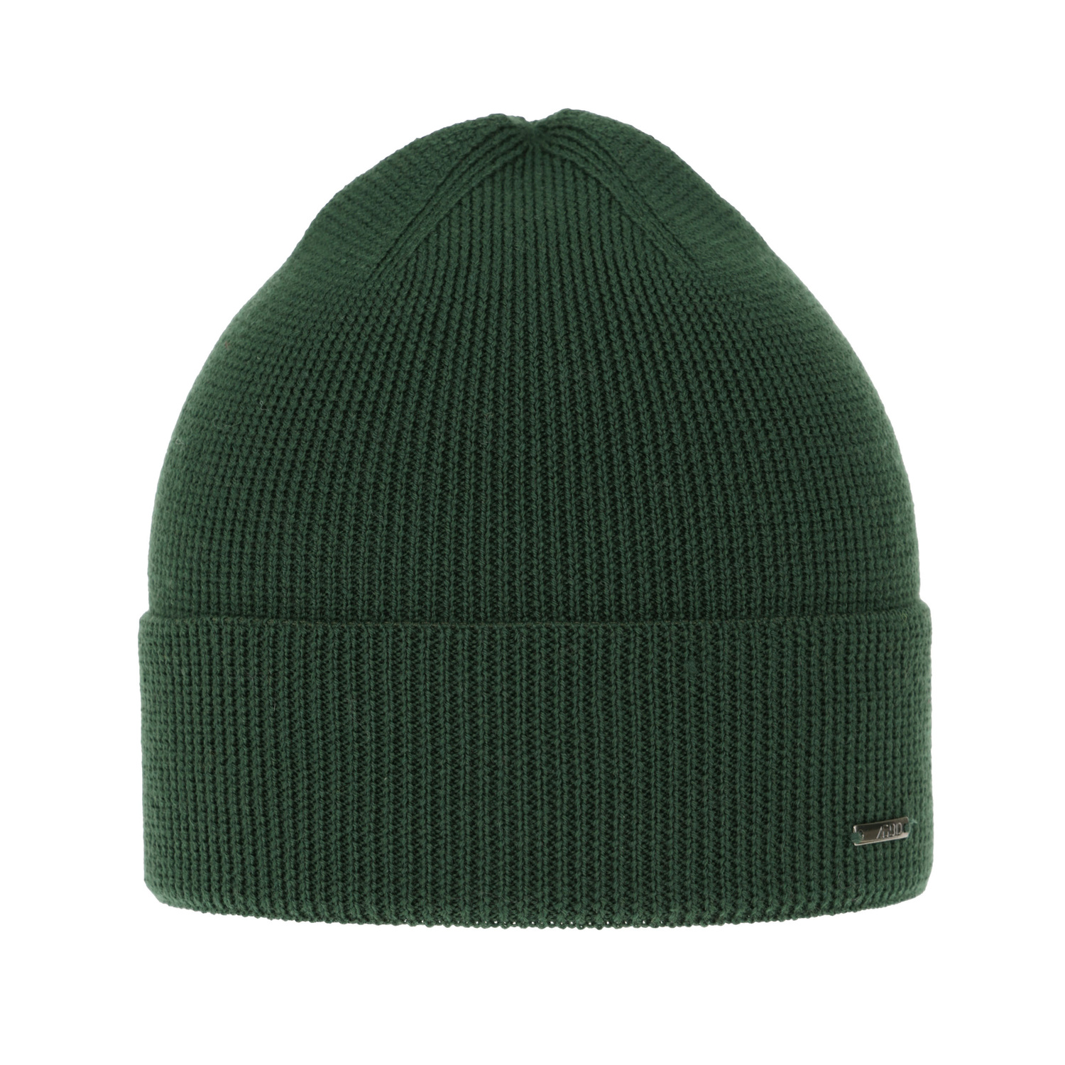 Bonnet d'hiver homme, vert, avec laine mérinos, Memfis