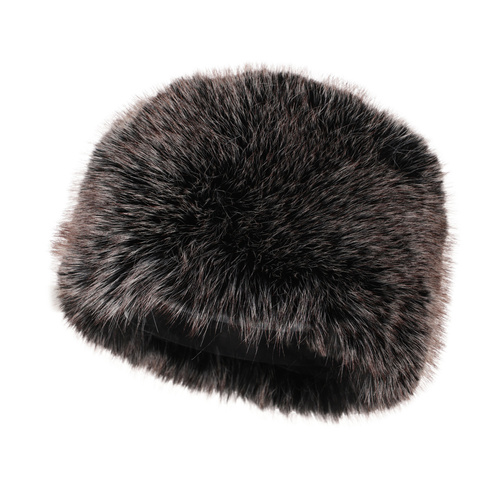 Bonnet d'hiver femme, brun, doublé de coton, Holly