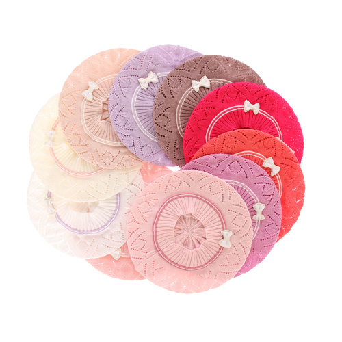 Bonnet automne/printemps fille, rose clair, Bibi