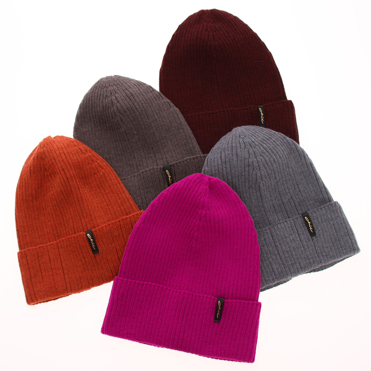 Dames wintermuts, donkergrijs, 100% Merino Wol, Megan