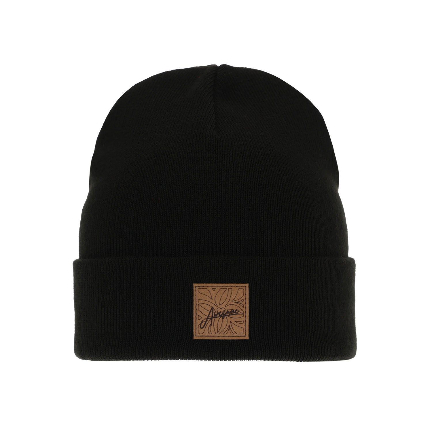 Bonnet d'hiver fille, noir, Bellona