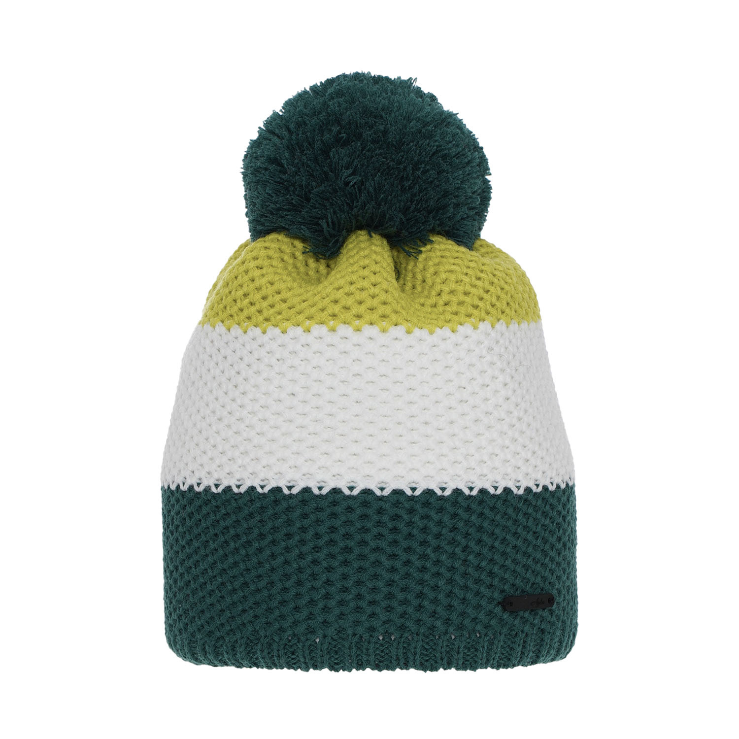 Meisjes wintermuts, groen, met garen pompon, Naruto