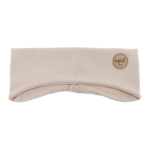 Hoofdband voor de herfst en lente, voor meisjes, beige Maranta