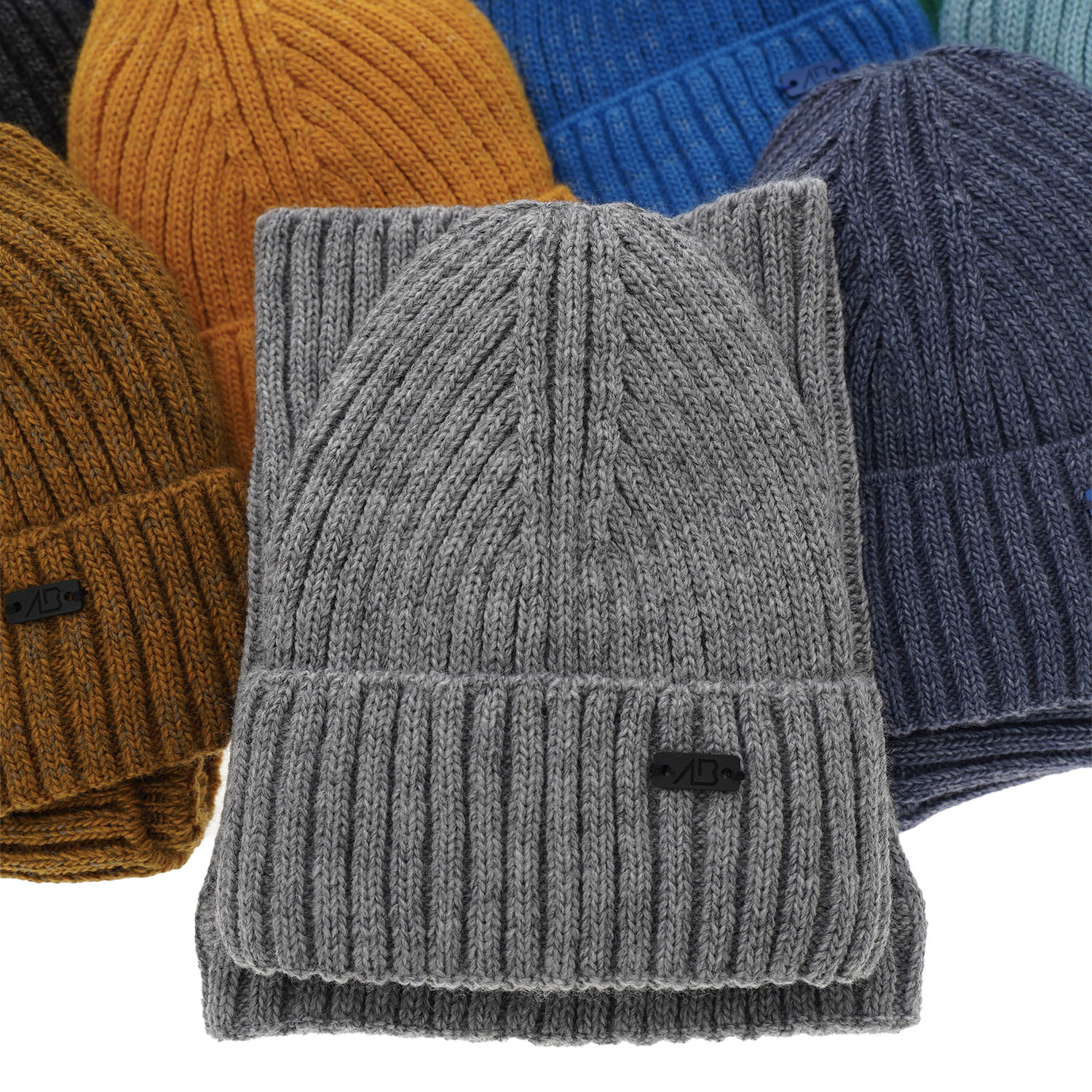 Jongens winter set muts en sjaal, zwart, Zeno