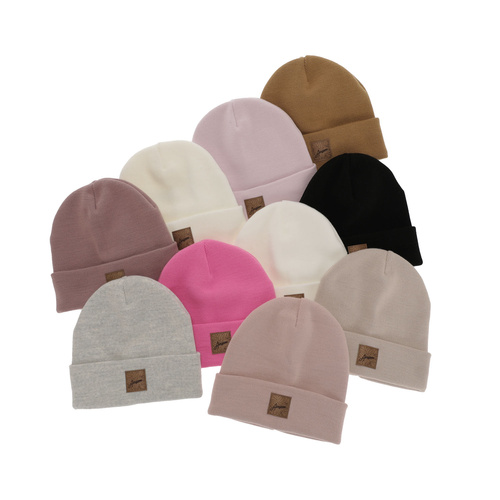 Bonnet d'hiver fille, beige, Bellona