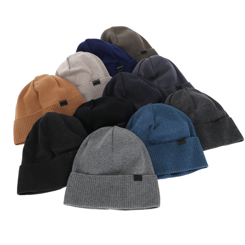 Muts voor herfst en lente, voor heren, , met katoen, marineblauw, Remon