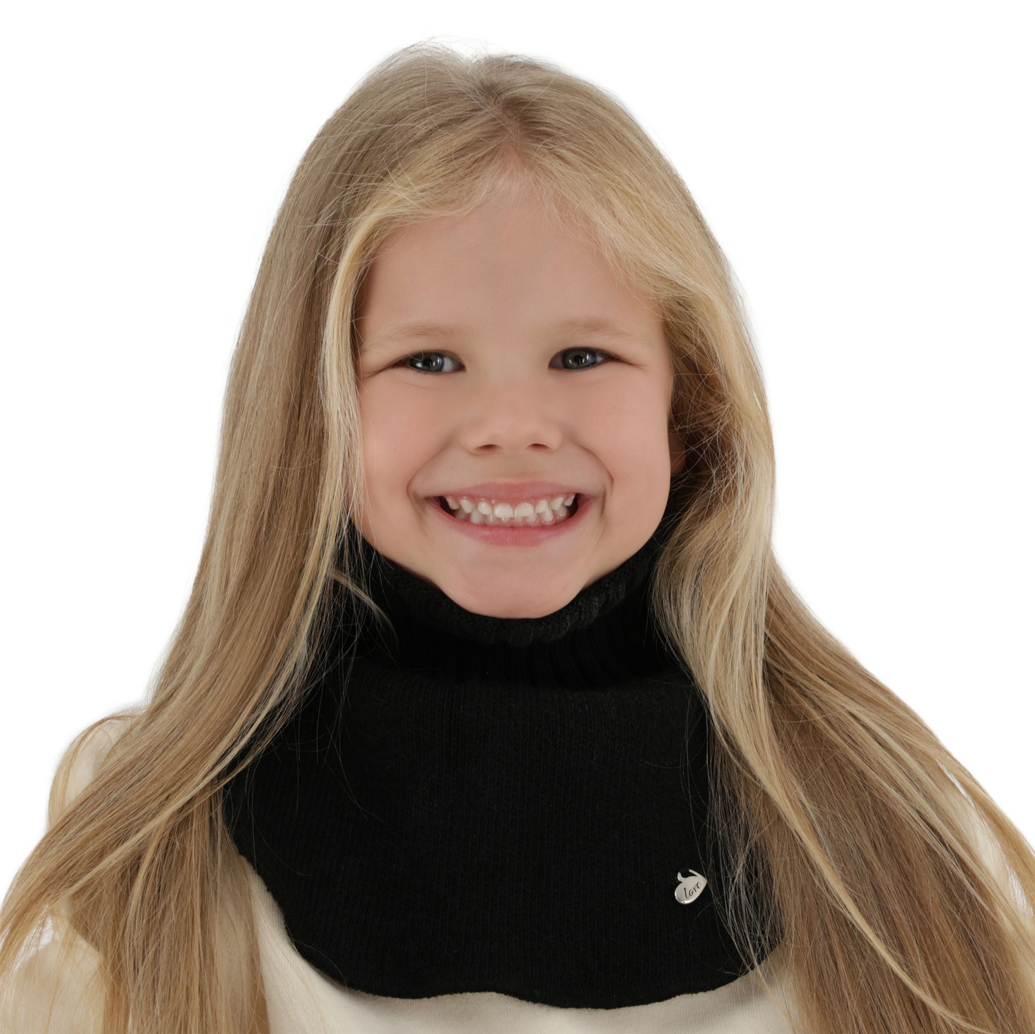 Meisjes winter muts, zwart, Pixi