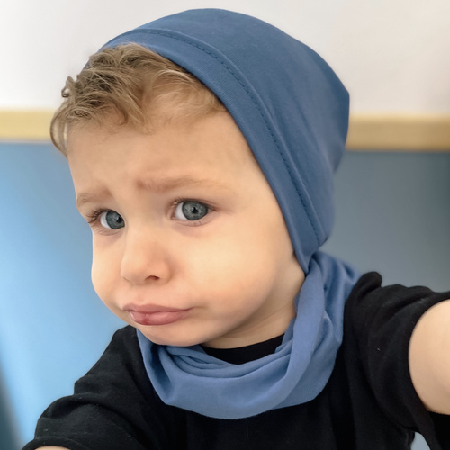 Jongens herfst/lente set, zwart, katoenen, Hazel