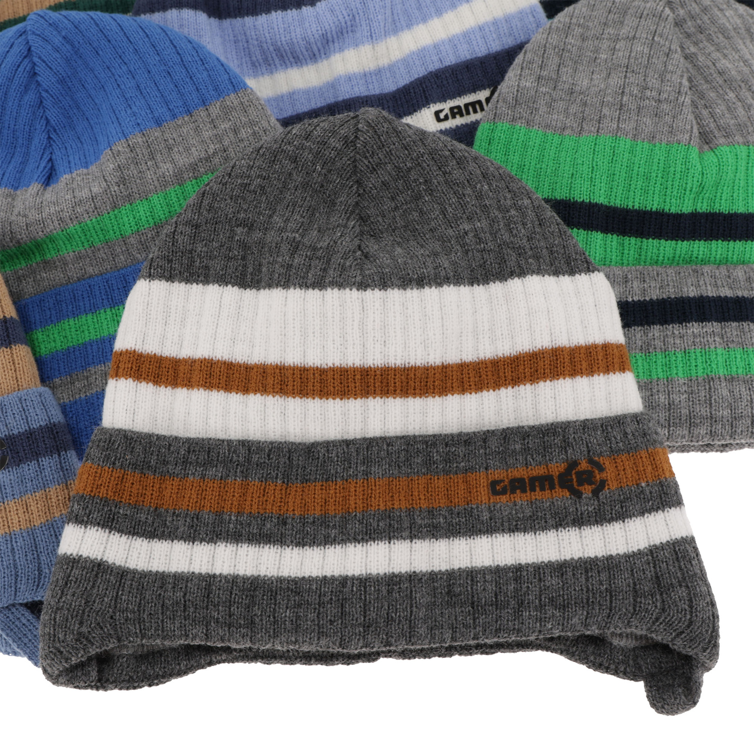 Bonnet automne/printemps garçon, brun, avec liens, Oleander