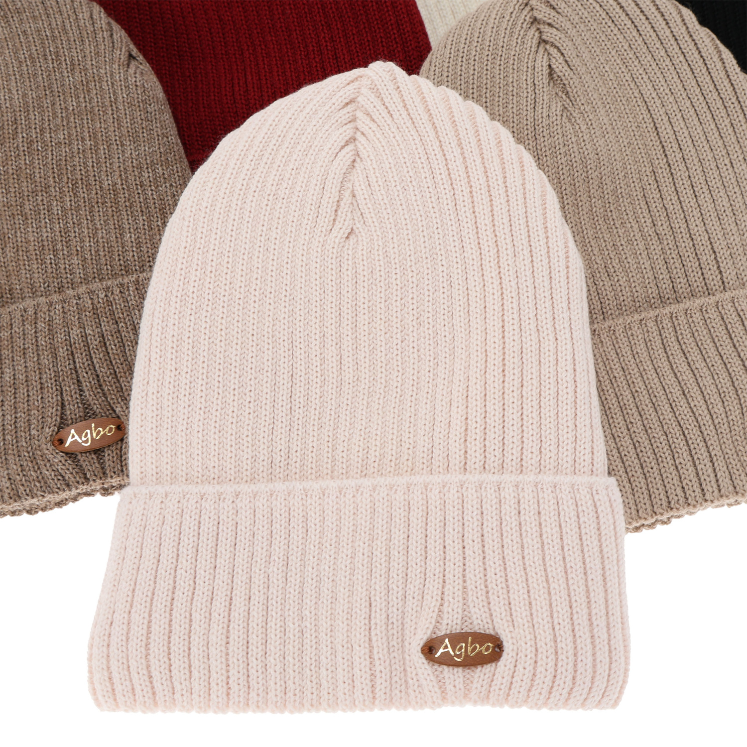 Dames wintermuts, zwart, met merinowol Shila