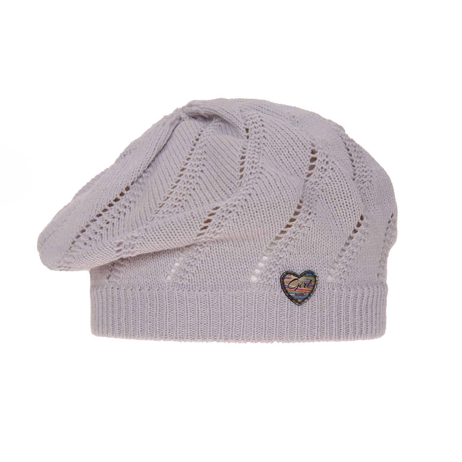 Meisjes herfst/lente baret, grijs, Hilda