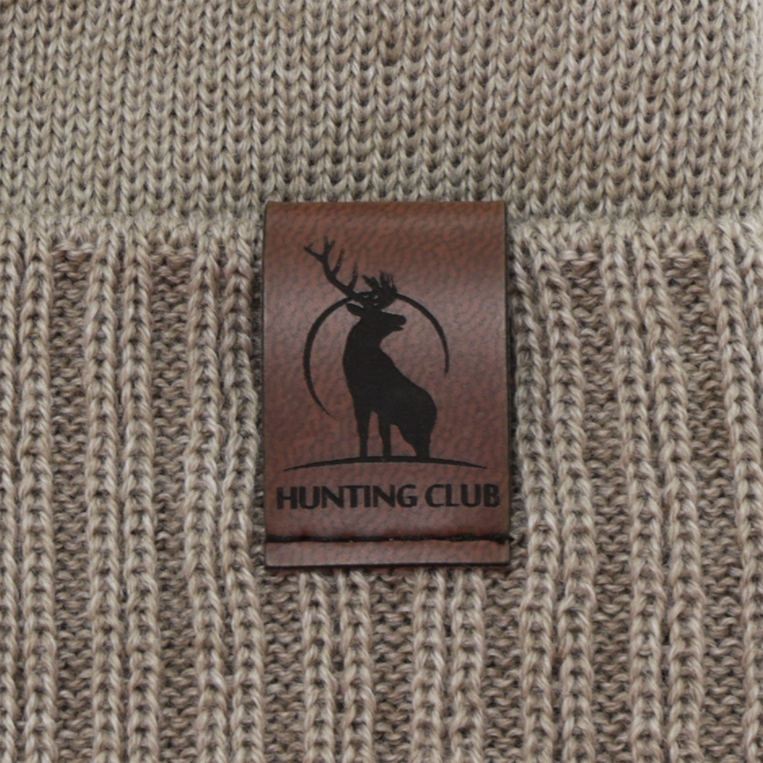 Heren wintermuts, marineblauw, met merinowol, Hogan