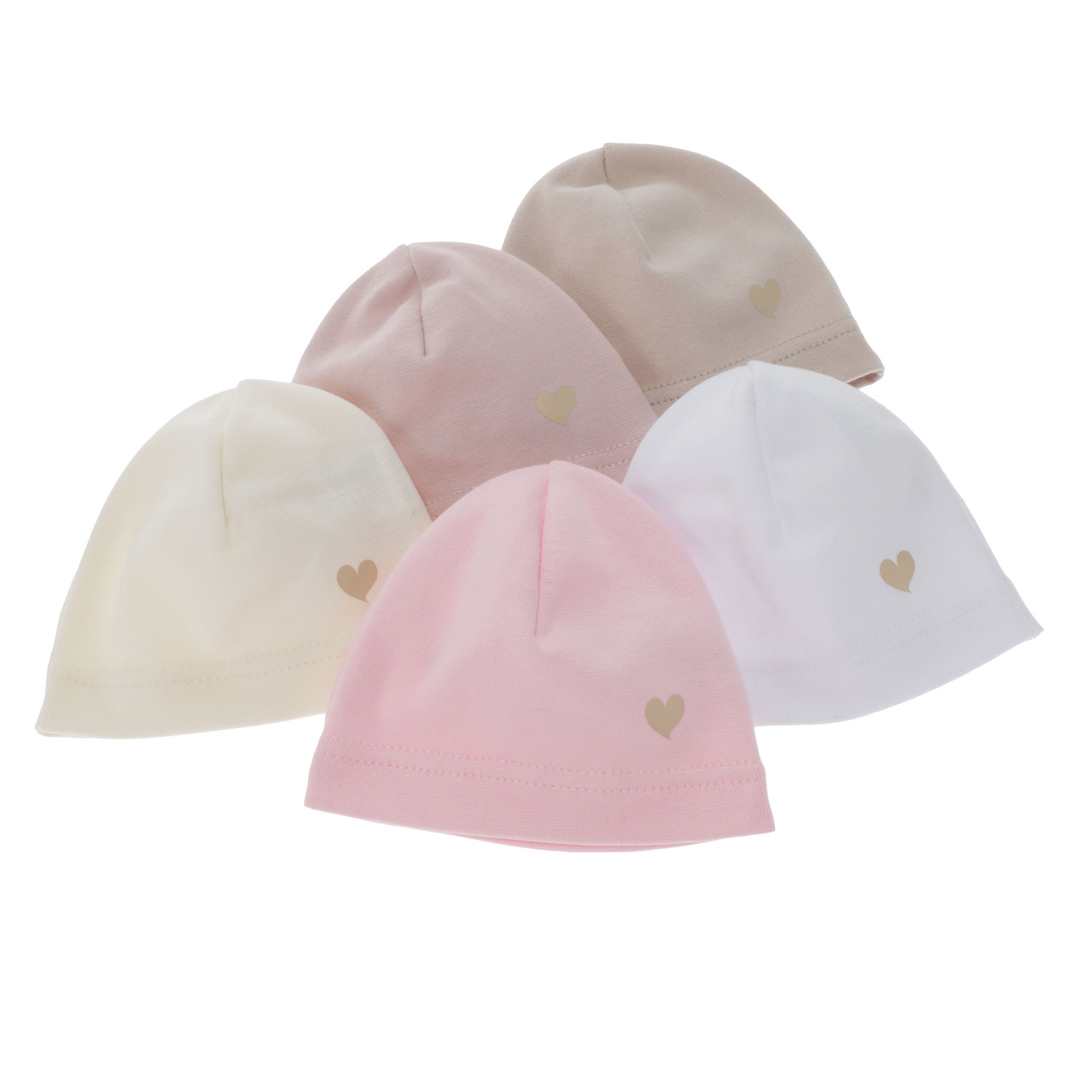 Meisjes herfst/lente muts, kremowa, Nestie