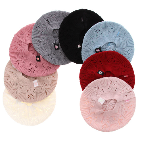 Meisjes herfst/lente muts, blauw, Marcela