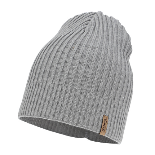 Dames muts voor lente, herfst, , met katoen, grijs, Mirona