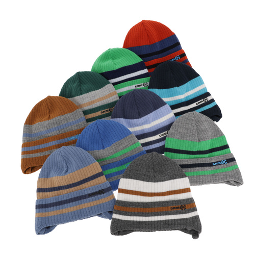 Bonnet automne/printemps garçon, bleu, avec liens, Oleander