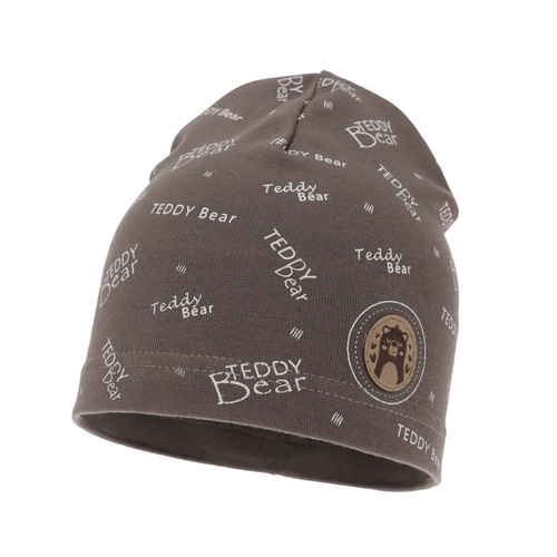 Bonnet automne/printemps garçon, brun, Tedi