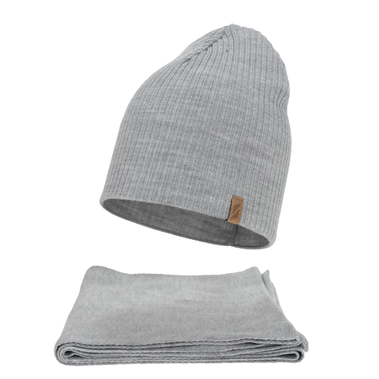 Dames winter set (muts en sjaal), roze, Fena