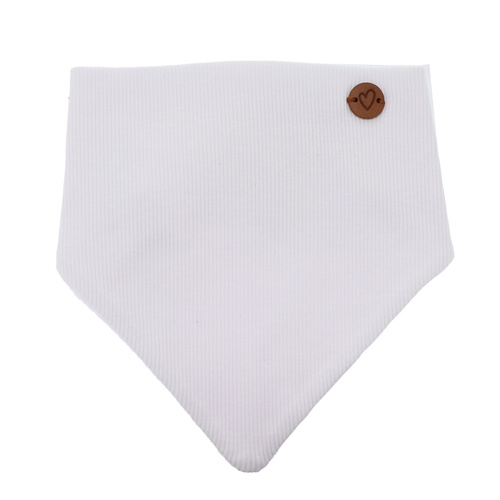 Foulard automne/printemps fille, blanc, coton, Lucy