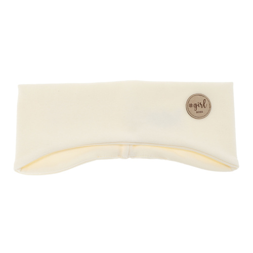 Herfst, lente hoofdband voor meisje, crème Maranta