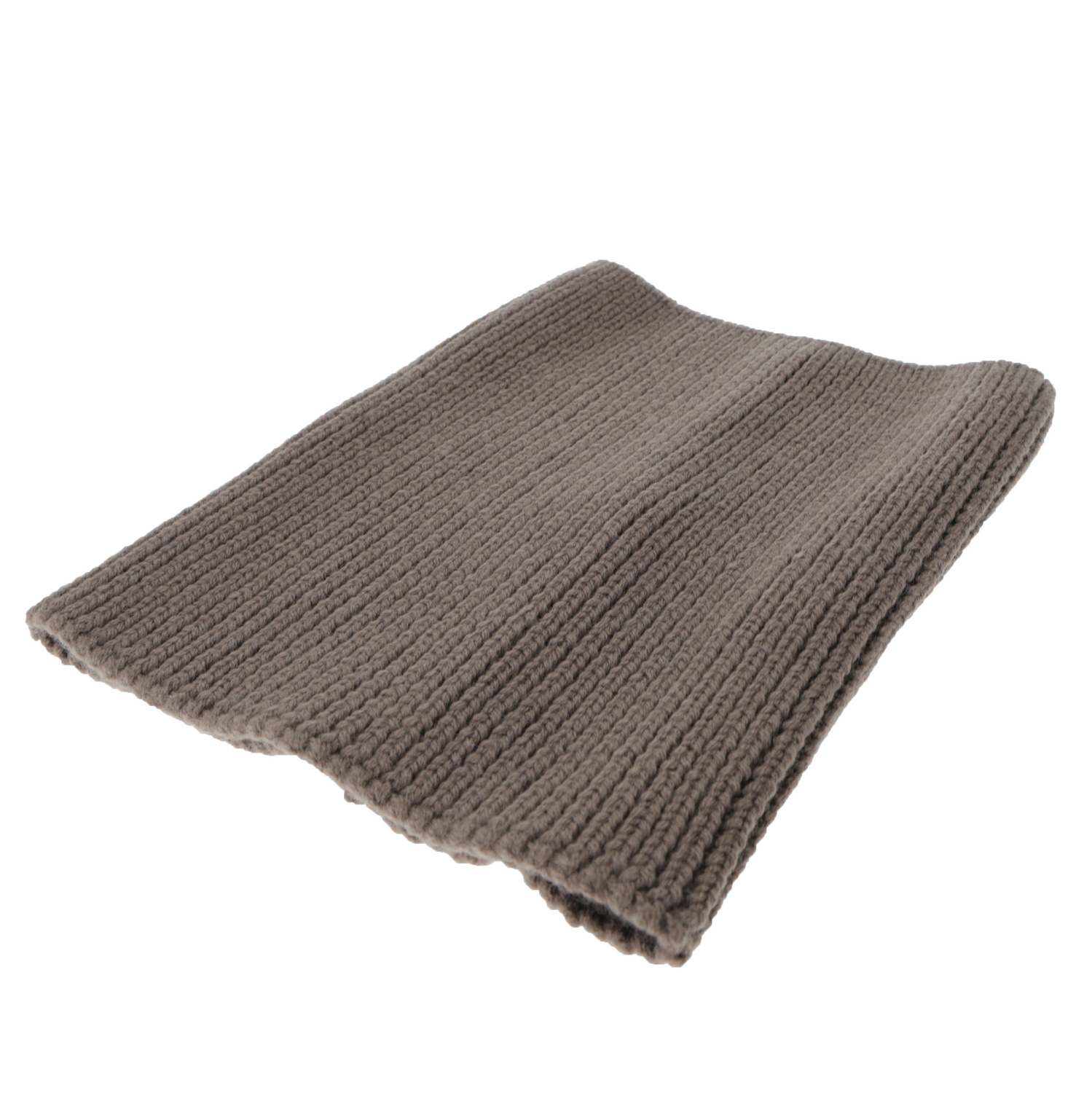 Jongens winter set (muts en buissjaal), zwart, 100% merinowol, gevoerd met wollen fleece, Riks