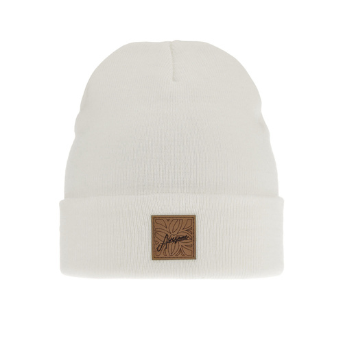 Bonnet d'hiver fille, blanche, Bellona