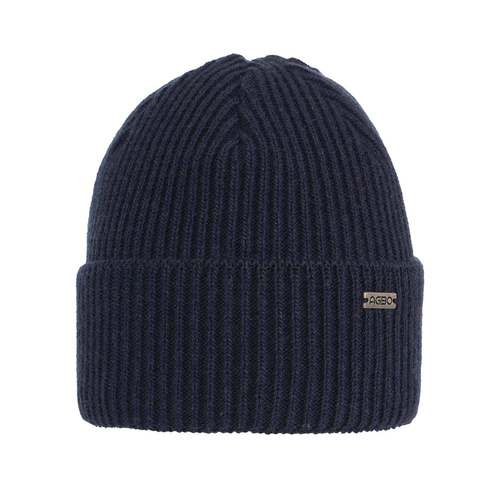Bonnet d'hiver homme, bleu marine, Alkazar