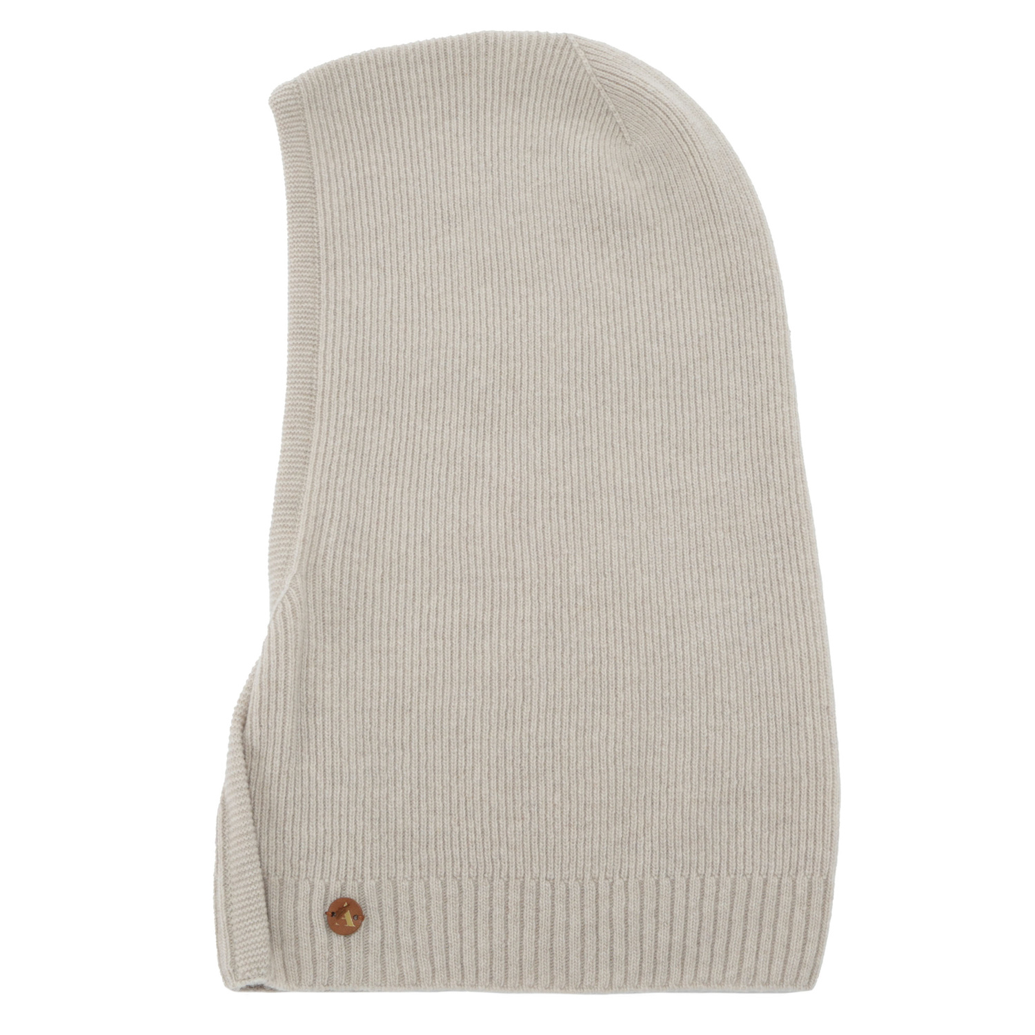 Bivakmuts herfst, winter, dames, beige, merinowol met kasjmier, Kiruna