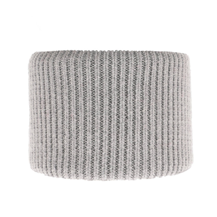 Snood d'hiver enfant, gris, avec laine mérinos, Vanilla