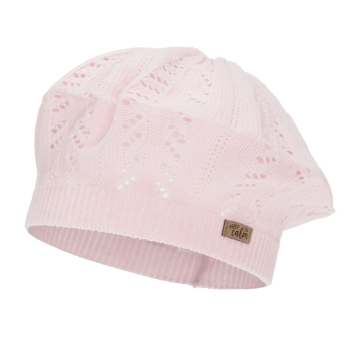 Meisjes herfst/lente beret, roze, Kevira