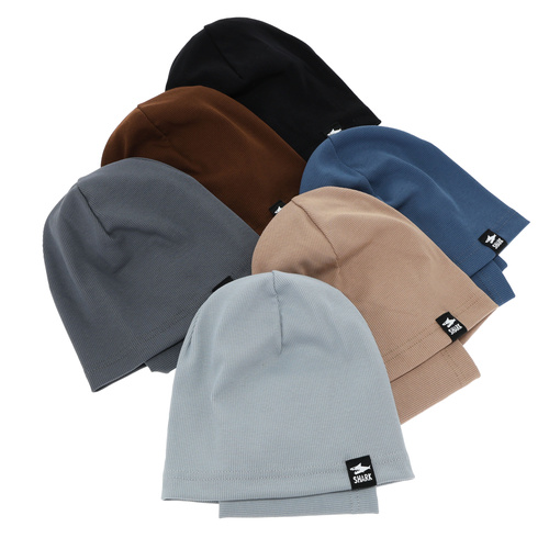 Ensemble automne/printemps garçon: bonnet et snood, brun, Rumel