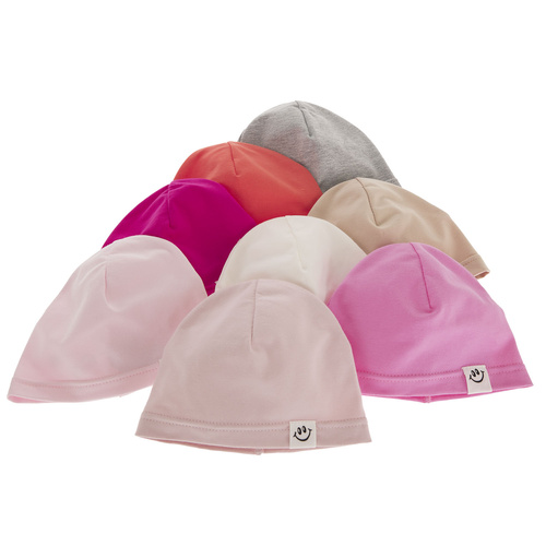 Bonnet automne/printemps fille, rose, Lili