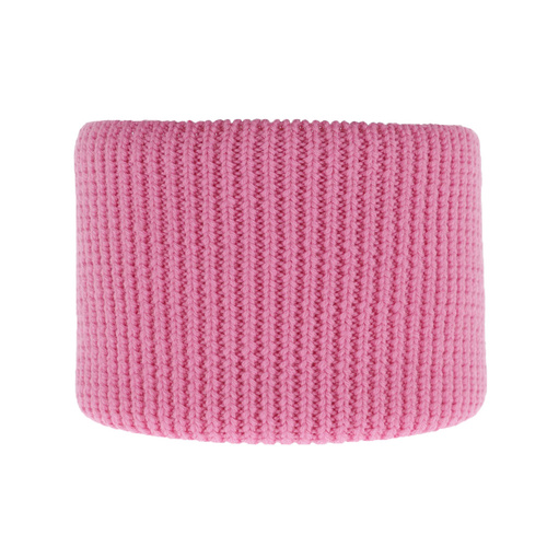 Snood d'hiver enfant, rose, avec laine mérinos, Vanilla