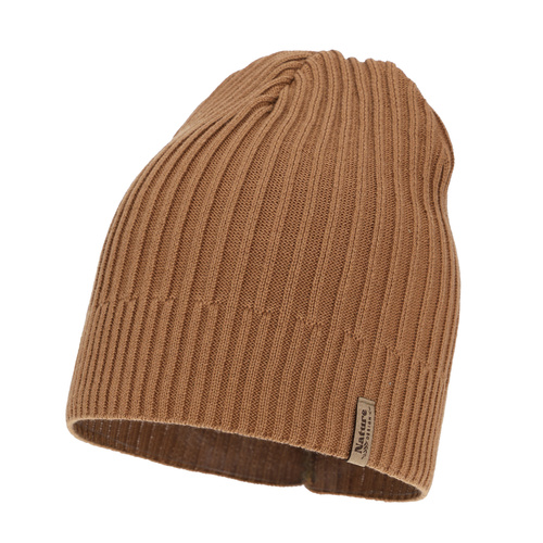 Dames muts voor lente, herfst, , met katoen, camel, Mirona