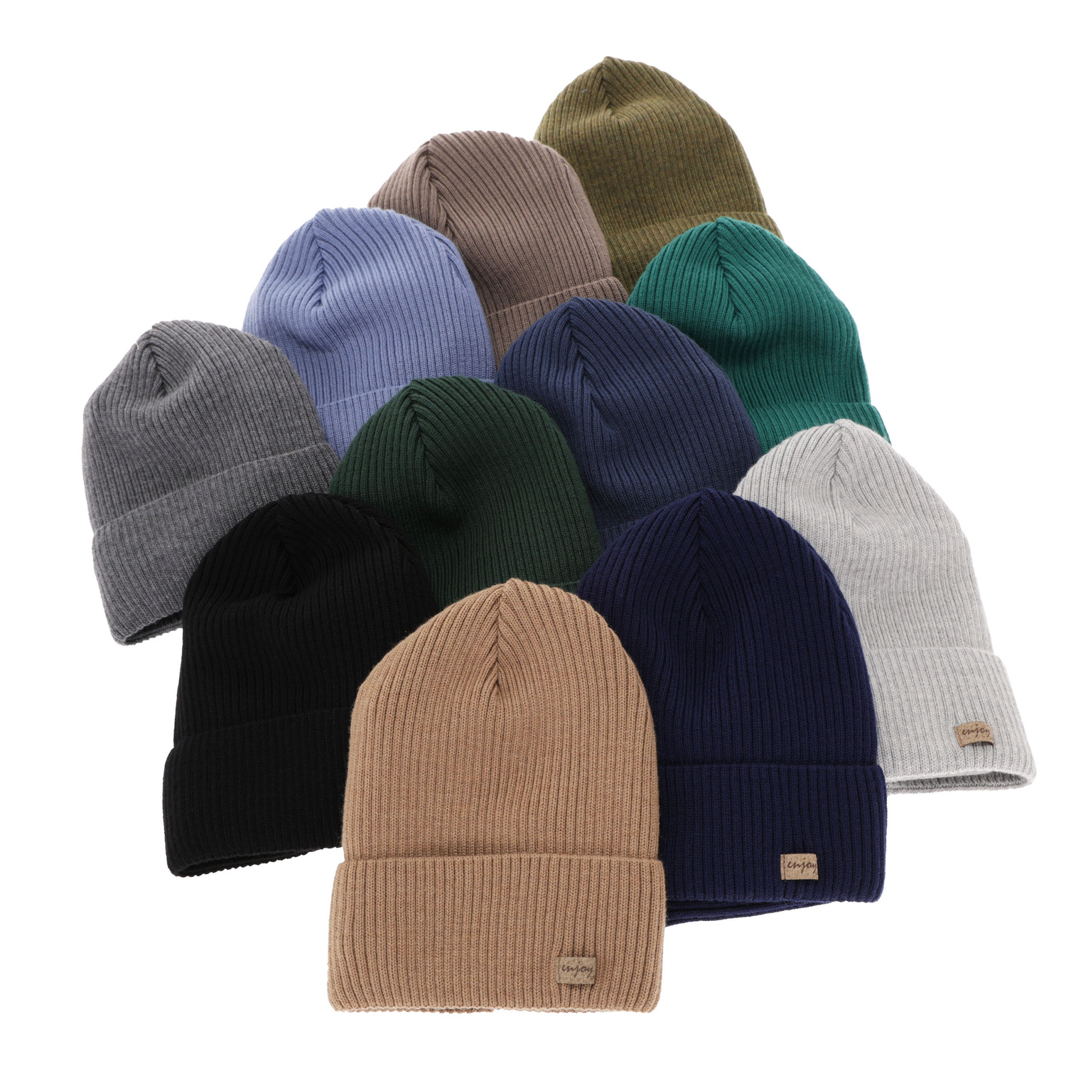 Ensemble automne/printemps garçon: bonnet et snood, khaki, avec laine mérinos, Intro