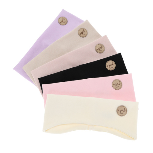 Hoofdband voor de herfst en lente, voor meisjes, beige Maranta