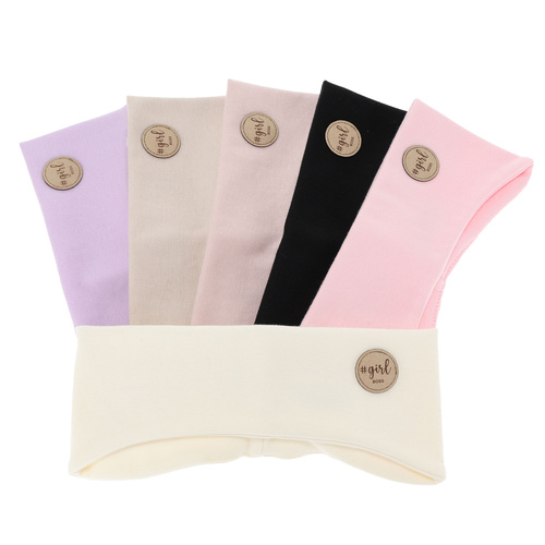 Hoofdband voor herfst, lente voor meisjes, zwarte Maranta