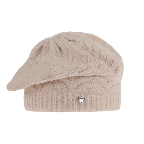 Beret automne/printemps fille, beige, Alper