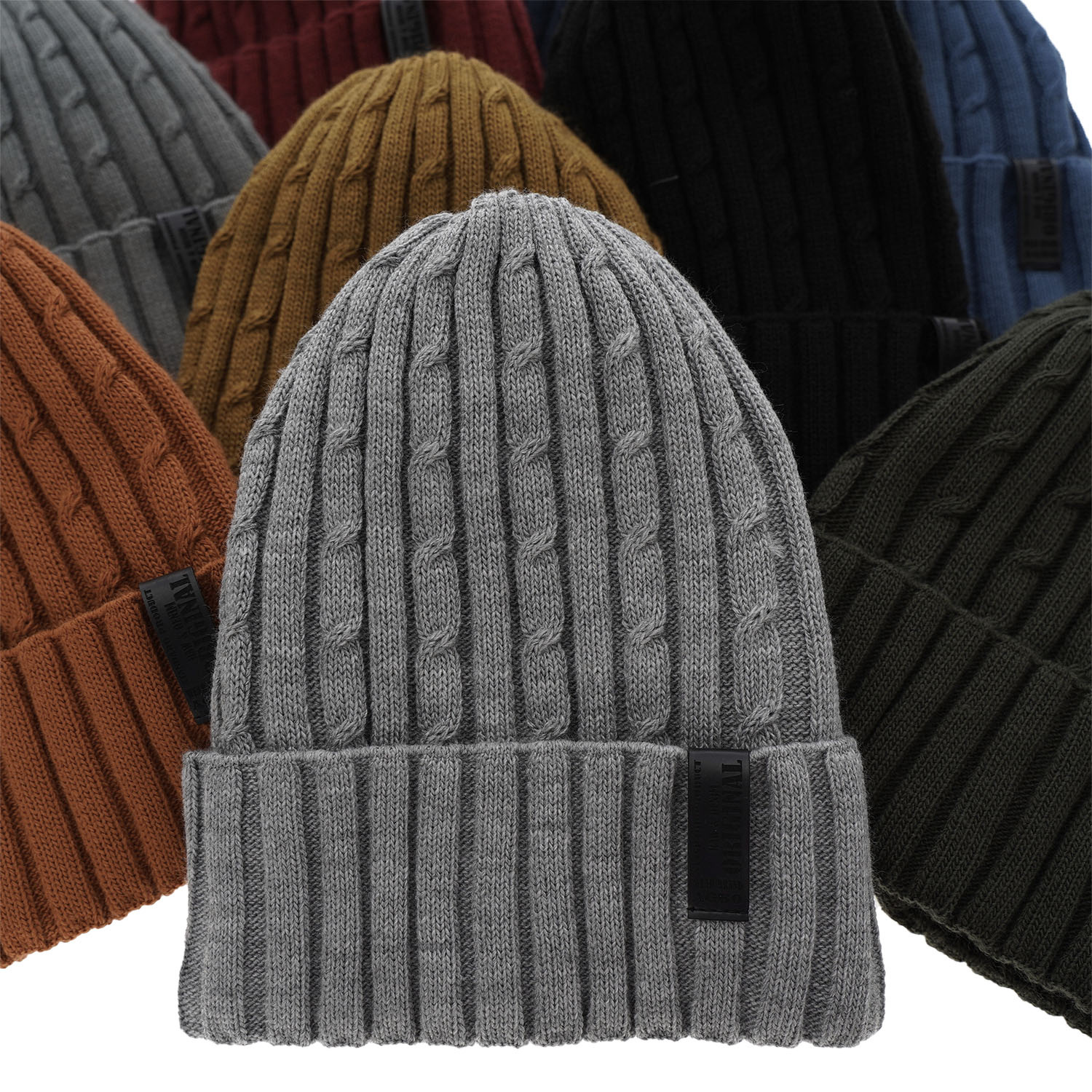 Jongens wintermuts, grijs, Lucas