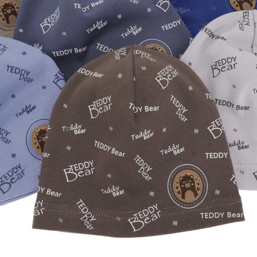 Bonnet automne/printemps garçon, gris, Tedi
