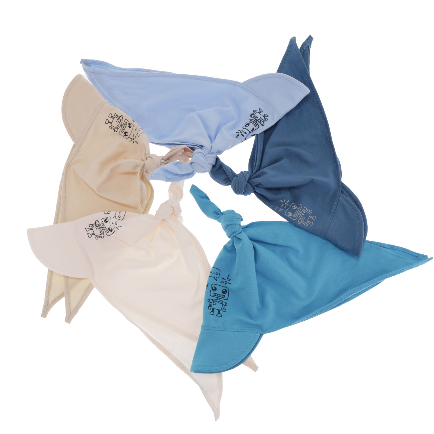 Casquette garçon, automne/printemps, beige, en coton, Robik