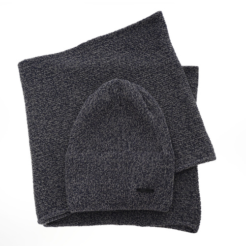 Jongens winter set muts en sjaal, blauw, Elmer