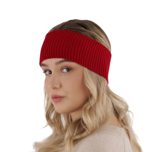 Opaska automne/printemps femme, rouge, Vella