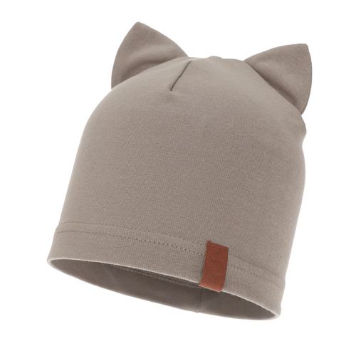 Bonnet automne/printemps garçon, beige foncé, Jasper