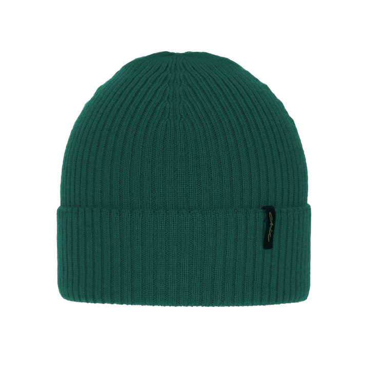 Dames wintermuts, szmaragdowa, 100% Merino Wol, Megan