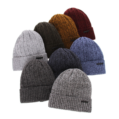 Heren wintermuts, grijs, Mishel