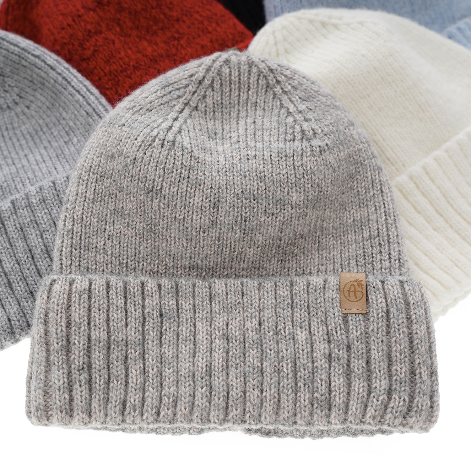 Dames wintermuts, bruin, met merinowol, Alvara