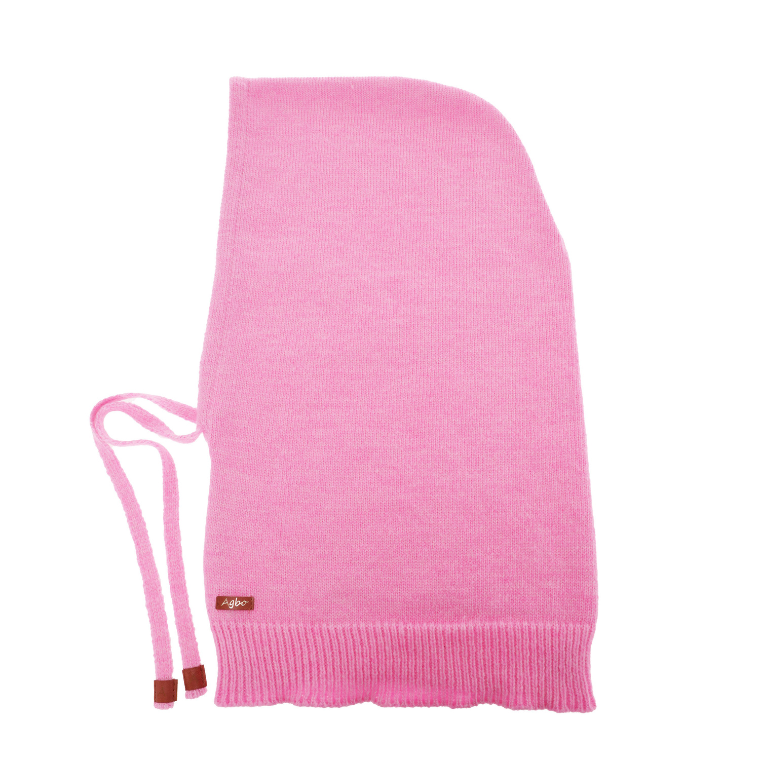 Dames winter bivakmuts, roze, met merinowol, Elizabeth